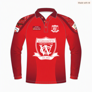 VETS Red Playing Polo - Long Sleeve Sleeve