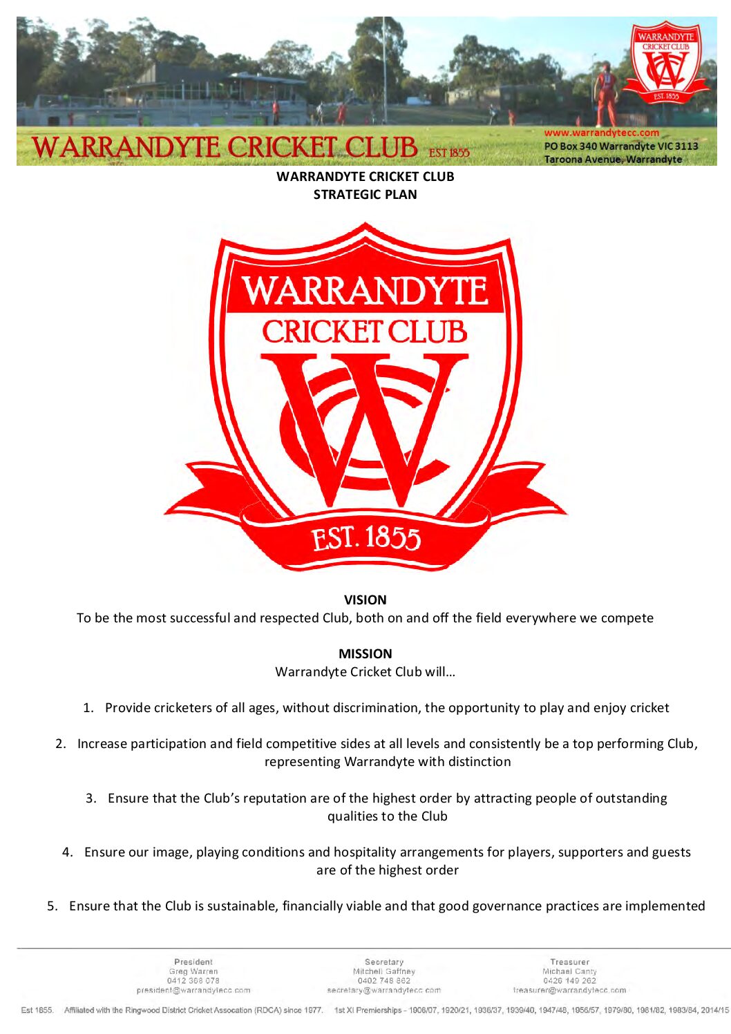 wcc_strategic_plan-pdf 2020-21 RDCA Senior Handbook